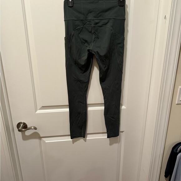 LULULEMON WOMENS FAST AND FREE HIGH-RISE TIGHT 25" SMOKED SPRUCE SZ 6 - Picture 8 of 12